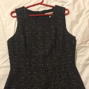 Black and gold Banana Republic dress